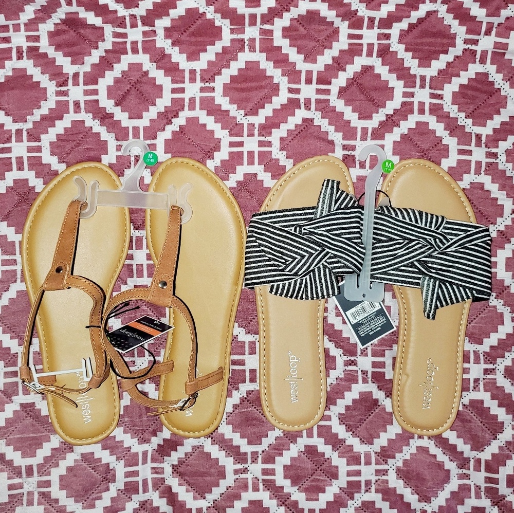 West Loop Sandals 2 Pairs